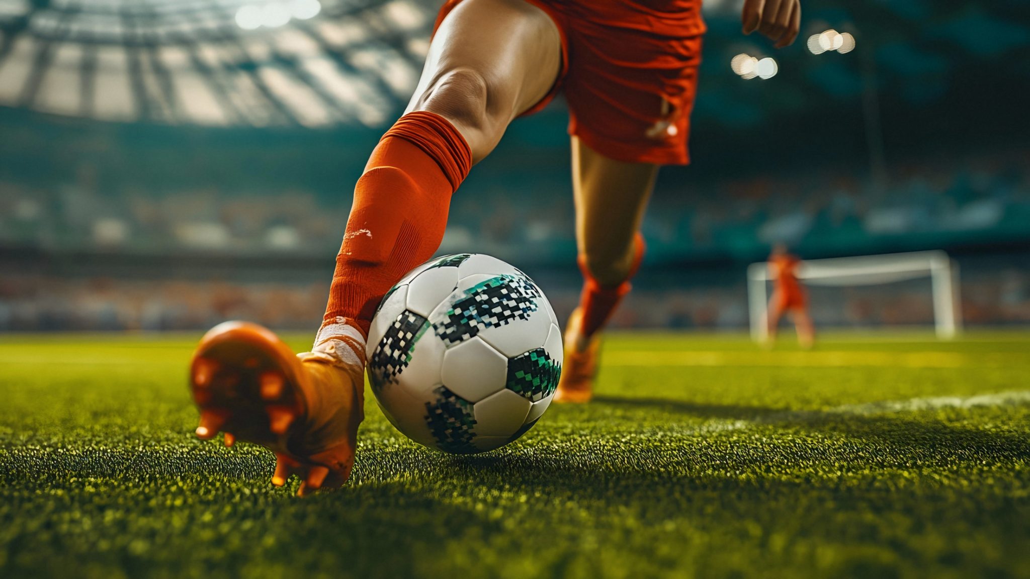 Football action brand image