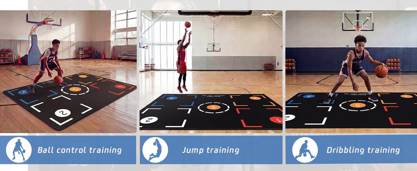 Basketball drills collage